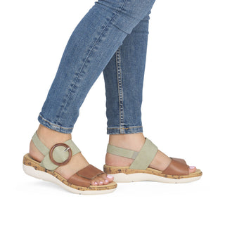 Remonte Ladies' Real Leather Sandals | R6853 - Image 21