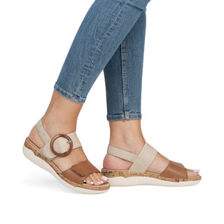 Remonte Ladies' Real Leather Sandals | R6853 - Image 54