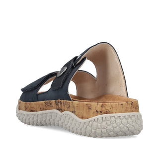 Rieker Women's Real Leather Wide Sandals | V0300 - Image 3