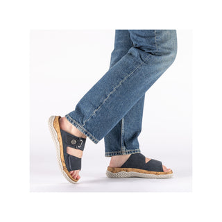 Rieker Women's Real Leather Wide Sandals | V0300 - Image 11