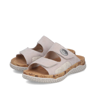 Rieker Women's Real Leather Wide Sandals | V0302 - Image 8