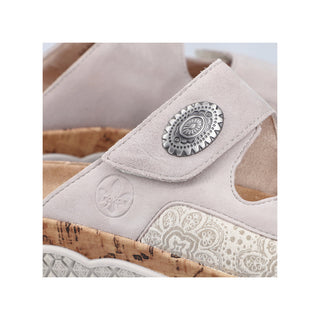 Rieker Women's Real Leather Wide Sandals | V0302 - Image 13