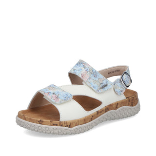 Rieker Women's Real Leather Wide Sandals | V0316 - Image 1