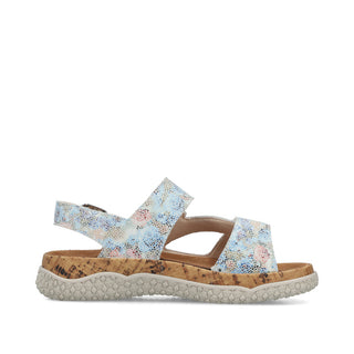 Rieker Women's Real Leather Wide Sandals | V0316 - Image 2