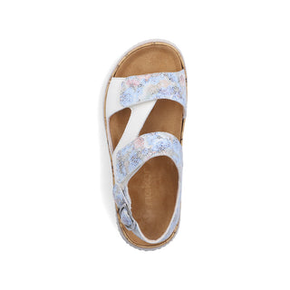 Rieker Women's Real Leather Wide Sandals | V0316 - Image 4