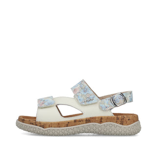 Rieker Women's Real Leather Wide Sandals | V0316 - Image 5