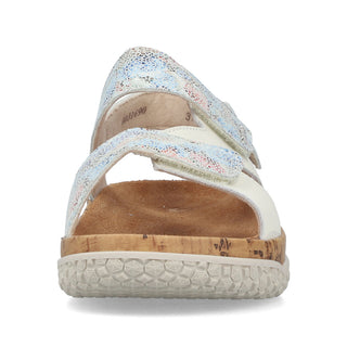 Rieker Women's Real Leather Wide Sandals | V0316 - Image 6
