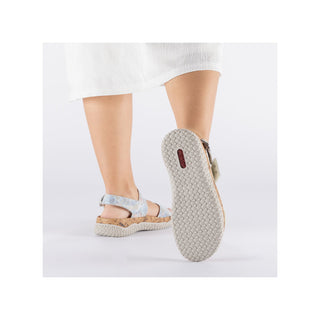 Rieker Women's Real Leather Wide Sandals | V0316 - Image 12