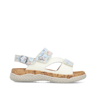 Rieker Women's Real Leather Wide Sandals | V0316 - Image 14