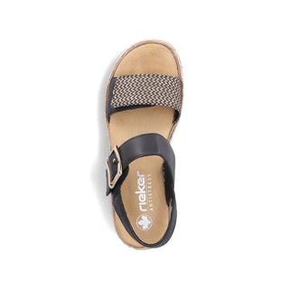 Rieker Women's Real Leather Sandals | V0951 - Image 4