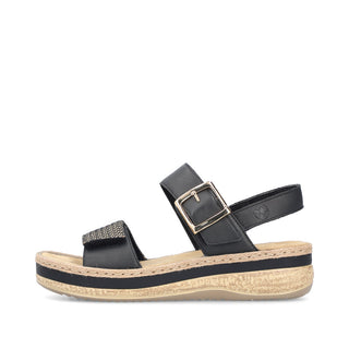 Rieker Women's Real Leather Sandals | V0951 - Image 5