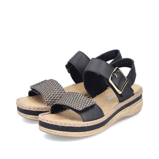Rieker Women's Real Leather Sandals | V0951 - Image 8