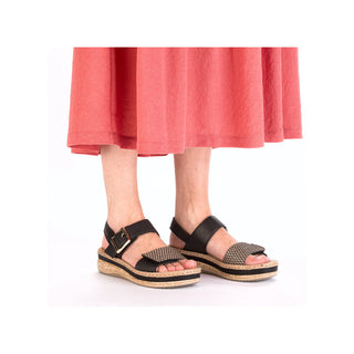 Rieker Women's Real Leather Sandals | V0951 - Image 10
