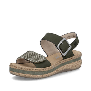 Rieker Women's Real Leather Sandals | V0951 - Image 15
