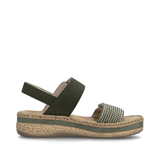 Rieker Women's Real Leather Sandals | V0951 - Image 16