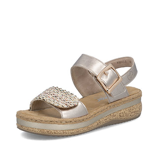 Rieker Women's Real Leather Sandals | V0951 - Image 26