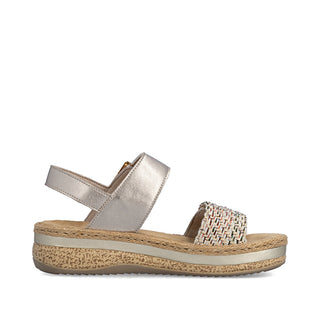 Rieker Women's Real Leather Sandals | V0951 - Image 27