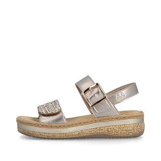 Rieker Women's Real Leather Sandals | V0951 - Image 30