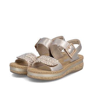 Rieker Women's Real Leather Sandals | V0951 - Image 33