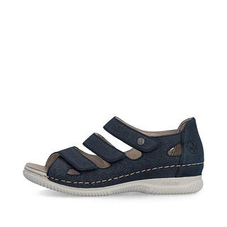 Rieker Women's Real Leather Wide Sandals | V7451 - Image 5
