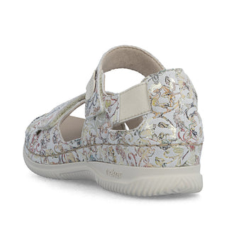 Rieker Women's Real Leather Wide Sandals | V7474 - Image 3