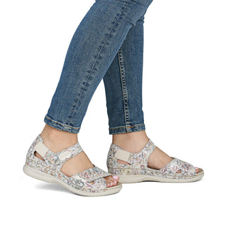 Rieker Women's Real Leather Wide Sandals | V7474 - Image 10