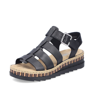 Rieker Ladies' Real Leather Sandals | V7904 - Image 1