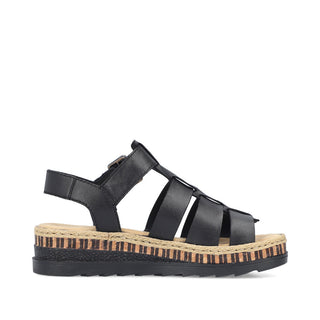 Rieker Ladies' Real Leather Sandals | V7904 - Image 2