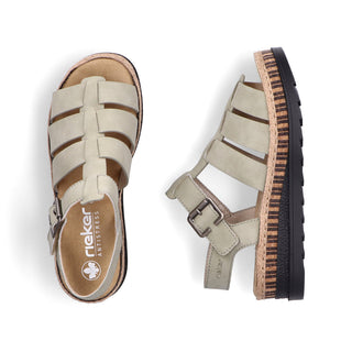 Rieker Ladies' Real Leather Sandals | V7904 - Image 20