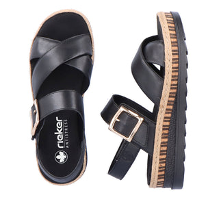 Rieker Women's Real Leather Sandals | V7951 - Image 9