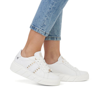Chaussures en cuir véritable pour femmes Rieker | W0506