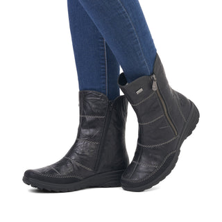 Rieker Comfort Women's TEX Waterproof Mid-height Boots | Z7055 - Image 10