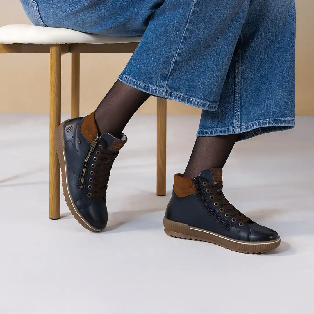Bottes mi-hautes pour femmes Remonte | D0772